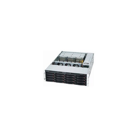 Supermicro 1620W 3U 28x 3.5" SAS/SATA Rackmount JBOD Storage Enclosure (Black) CSE-837E26-RJBOD1